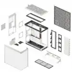 Корпус HAVN HS 420 VGPU White HVN-CA-HS420-07 (Игровые, Midi-Tower)