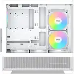 Корпус Sama V40 White V40-WHADA6X1-GL (Игровые, Midi-Tower)