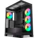 Корпус Sama V50 Black V50-BKADA4X1-GL (Игровые, Midi-Tower)