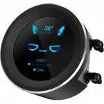 Охлаждение Sama Q60 Black Q60-BKWANNO3-G (Для процессора)