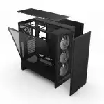 Корпус NZXT H5 Flow 2024 RGB Black CC-H52FB-R1 (Игровые, Midi-Tower)