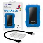 Внешний жесткий диск ADATA HD330 2 ТБ AHD330-2TU31-CBL (2 ТБ)