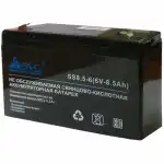 Сменные аккумуляторы АКБ для ИБП SVC SS8.5-6 (6 В)