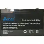 Сменные аккумуляторы АКБ для ИБП SVC SS8.5-6 (6 В)