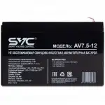 Сменные аккумуляторы АКБ для ИБП SVC AV-7.5-12/S (12 В)