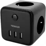 Распределитель питания Tessan TS-301-DE BLACK TS-301-DE-BLACK