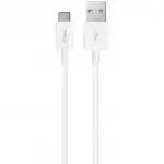 Кабель интерфейсный Ttec Кабель Type C Charge / Data Cable 2.0 White 2DK12B (USB Type A - USB Type C)