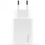 Ttec SmartCharger Duo USB-C+USB-A Travel Charger 2.4A White 2SCS25B (2.4)