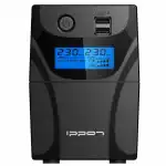 Источник бесперебойного питания IPPON Back Power Pro II 800 1030309 (Линейно-интерактивные, Напольный, 800 ВА, 480)
