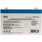 Сменные аккумуляторы АКБ для ИБП SVC AV12-6/S (6 В)