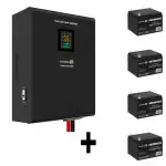 Источник бесперебойного питания ExeGate EX296005RUS + батарея 26Aч EX282970RUS 4шт EX296677RUS (Линейно-интерактивные, Настенный, 7000 ВА, 5000)