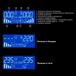Инвертор ExeGate IdealSine SR-1000.LCD.2SH EX295993RUS (Автоматический)