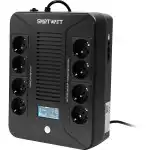 Источник бесперебойного питания SMARTWATT Safe pro LCD 800 3703020280002 (Линейно-интерактивные, Напольный, 850 ВА, 480)