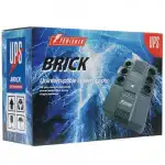 Источник бесперебойного питания Powerman Brick 800 6120044 (Линейно-интерактивные, Напольный, 800 ВА, 480)
