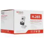 IP видеокамера HiWatch DS-I214W(C) (2 mm) DS-I214W(C) (2 MM) (Кубическая, Внутренней установки, Проводная, 2 мм, 1/2.7", 2 Мп ~ 1920×1080 Full HD)