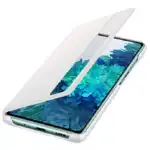 Аксессуары для смартфона Samsung Чехол Galaxy S20 FE Smart Clear View Cover white EF-ZG780CWEGRU