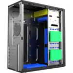 Корпус Foxline FL-301 FL-301-FZ450R (Бюджетные, Midi-Tower)