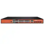 Коммутатор Wi-Tek WI-PMS328GF-Alien (1000 Base-TX (1000 мбит/с), 4 SFP порта)