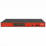 Коммутатор Wi-Tek WI-PMS318GF-24V (1000 Base-TX (1000 мбит/с), 2 SFP порта)