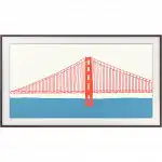 Опция к телевизору Samsung Дополнительная рамка для The Frame 55" 2021 (коричневый) VG-SCFA55BWBRU