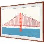Опция к телевизору Samsung Дополнительная рамка для The Frame 55" 2021 (красный) VG-SCFA55TRCRU