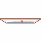 Опция к телевизору Samsung Дополнительная рамка для The Frame 55" 2021 (красный) VG-SCFA55TRCRU