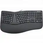 Клавиатура Microsoft Ergonomic keyboard Black LXM-00011 (Проводная, USB)