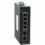 Коммутатор BDCOM IES200-V25-2S4T (1000 Base-TX (1000 мбит/с), 2 SFP порта)
