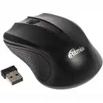 Мышь Ritmix RMW-555 Black (Бюджетная, Беспроводная)
