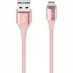 Кабель интерфейсный Belkin DuraTek Mixit (1,2m) rose gold F8J207BT04-C00 (USB Type A - Lightning (8pin))