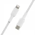 Кабель интерфейсный Belkin Lightning - USB-С white (1m) CAA004BT1MWH (USB Type C - Lightning (8pin))
