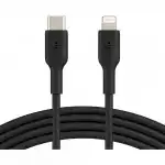 Кабель интерфейсный Belkin PVC black (1m) CAA003BT1MBK (USB Type C - Lightning (8pin))
