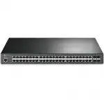 Коммутатор TP-Link TL-SG3452P TL-SG3452P(UN) (1000 Base-TX (1000 мбит/с), 4 SFP порта)