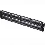 Патч-панель Netko P48T-KDA-CEC (48 портов, UTP, Cat. 5e)