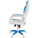 Компьютерный стул Chairman game 16 White/Blue 00-07030049