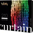 Twinkly Гирлянда Curtain 210 RGB+W LED Special Edition TWW210SPP-TEU