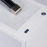 Корпус PCcooler I100 PRO MESH WH (Игровые, Mini-Tower)
