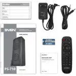Портативная колонка Sven PS-710 PS-710/BLACK (Черный)