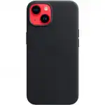 Аксессуары для смартфона Apple Чехол для iPhone 14 Plus Leather Case with MagSafe - Midnight MPP93ZM/A