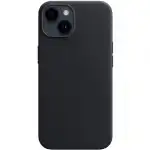 Аксессуары для смартфона Apple Чехол для iPhone 14 Plus Leather Case with MagSafe - Midnight MPP93ZM/A