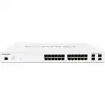 Коммутатор Fortinet FortiSwitch-124F-FPOE FS-124F-FPOE (1000 Base-T (1000 мбит/с), 4 SFP порта)