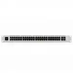 Коммутатор Ubiquiti Pro Max 48 USW-Pro-Max-48-PoE-EU (1000 Base-T (1000 мбит/с), 4 SFP порта)