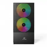 Корпус Wintek Shadow 701-B TG Black SHADOW 701-B TG (Игровые, Mini-Tower)