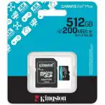 Флеш (Flash) карты Kingston Canvas Go! Plus SDCG4/512GB (512 ГБ)