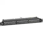 Патч-панель Cabeus Патч-панель Cabeus PL-24-Cat.6a-SH-Dual IDC (24 порта, Cat. 6a)