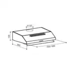 Вытяжка Posiflex SIMPLE 2M 600 CHAT000018