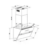 Вытяжка MAUNFELD Mersey 60 Inox УТ000007788