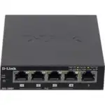 Коммутатор D-link DES-1005P/B1A (100 Base-TX (100 мбит/с))