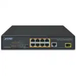 Коммутатор Planet FGSD-1011HP (1000 Base-TX (1000 мбит/с), 1 SFP порт)