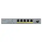 Коммутатор Zyxel GS1350-6HP-EU0101F (1000 Base-TX (1000 мбит/с), 1 SFP порт)
